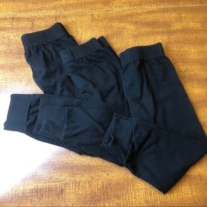 Set of 3 Garanimals Boys Black Sweatpants, 3T